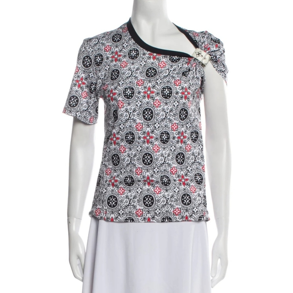 Authentic Louis Vuitton Floral Shirt, Size Small